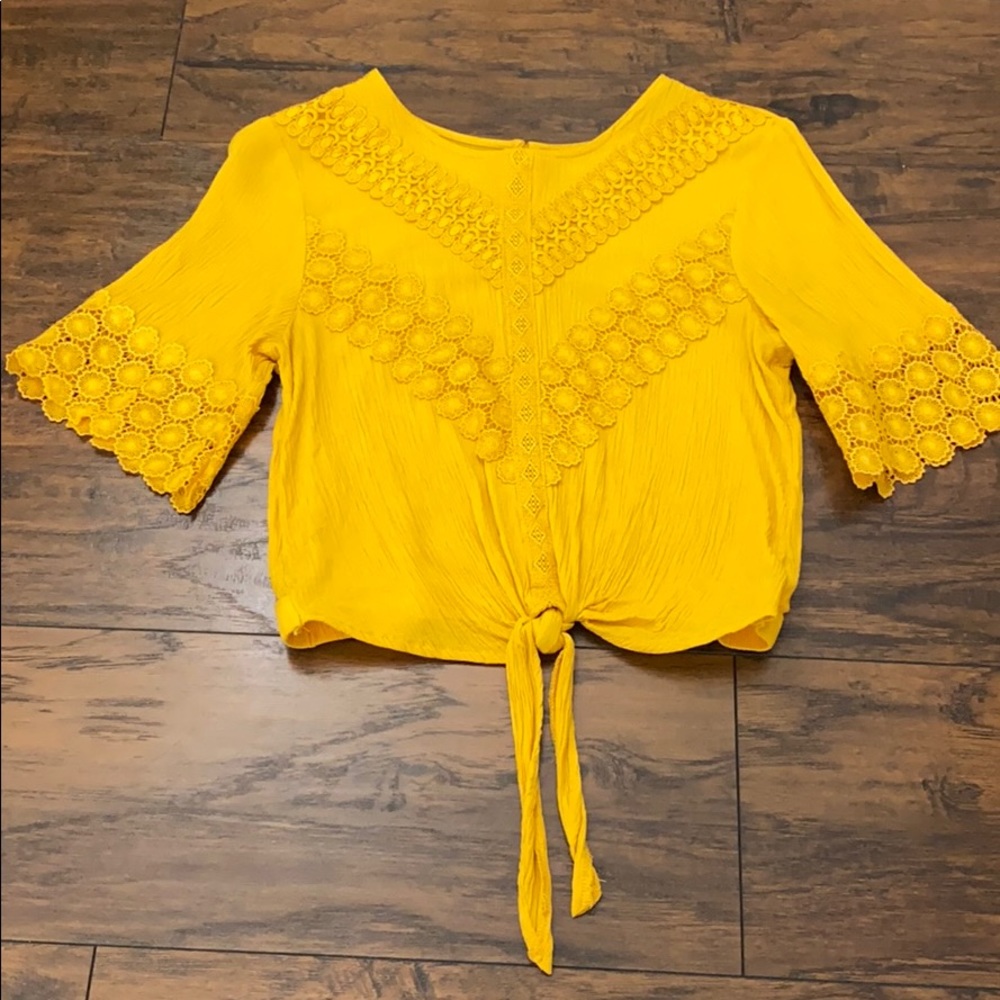 No Boundaries Embroidered Top